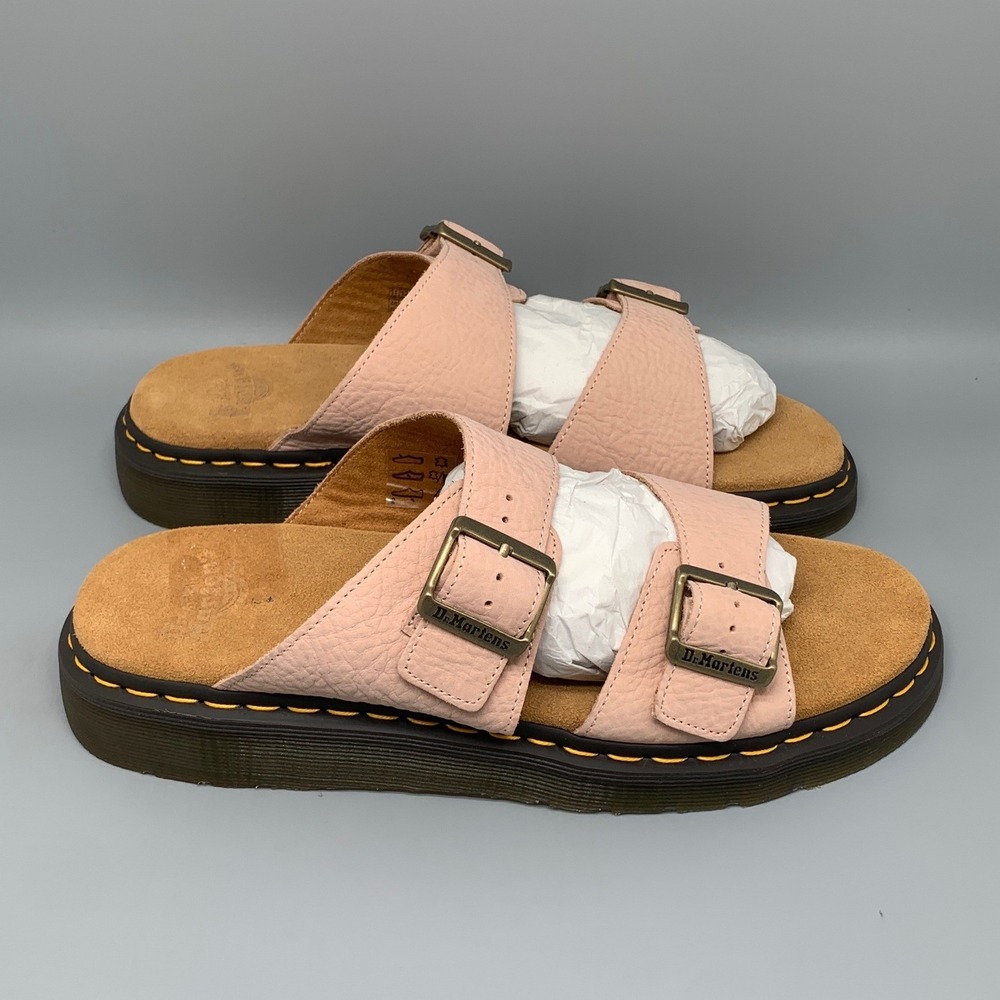 Dr. Martens Josef Double Strap Pink Slide Sandals Men's Sz 12 NWT